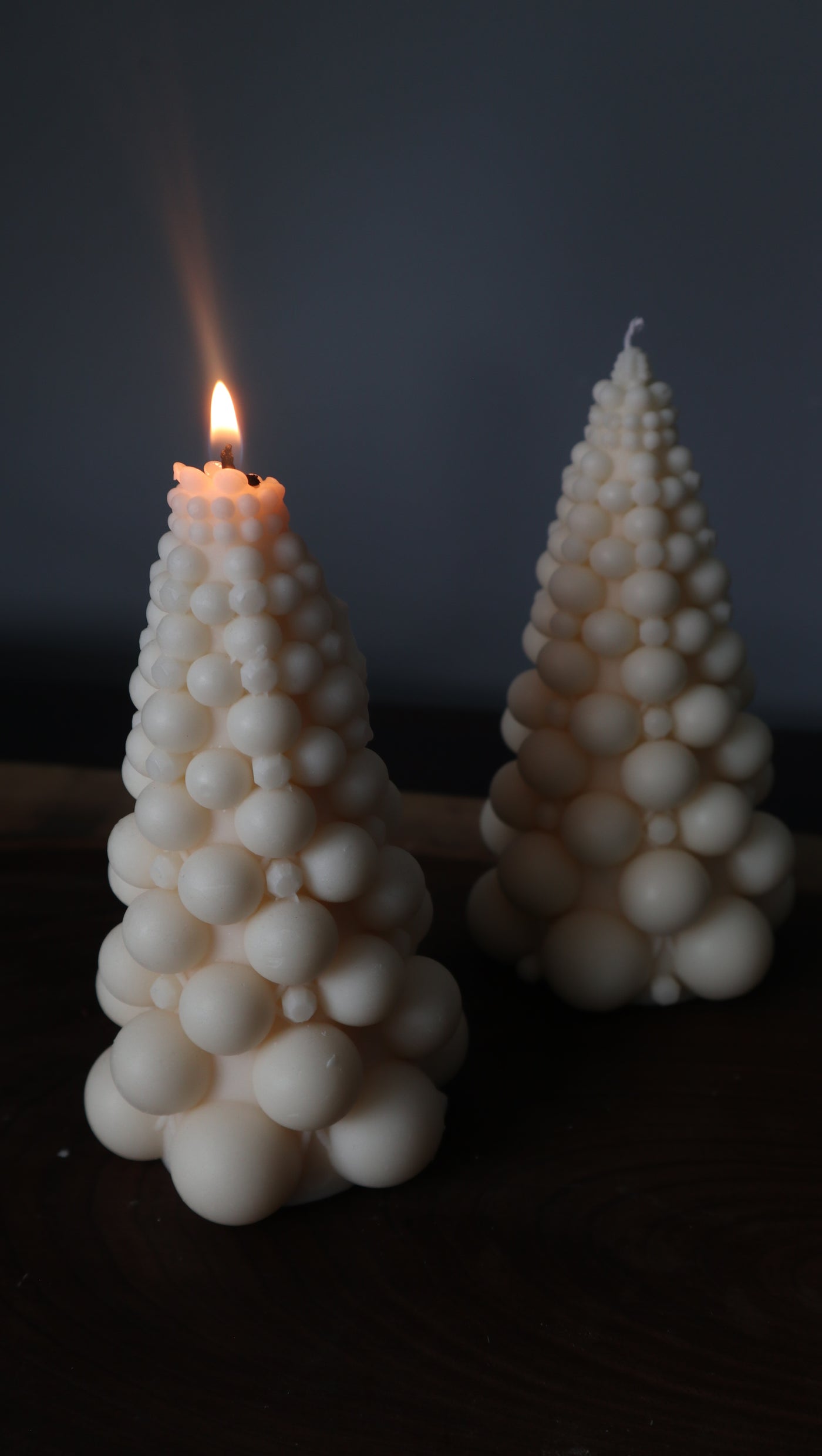 Bubble Tree Decorative Candle | Christmas Candle