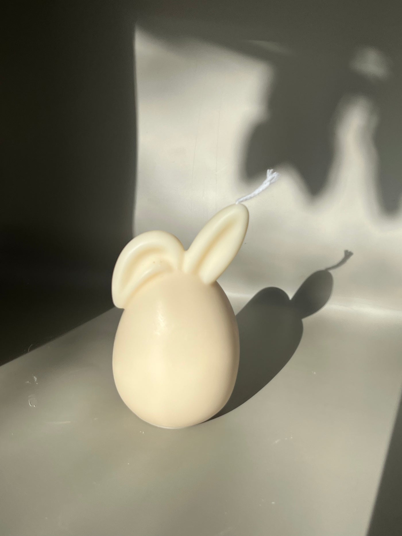 Easter Egg Bunny Candle | Bunny Ear Easter Candle