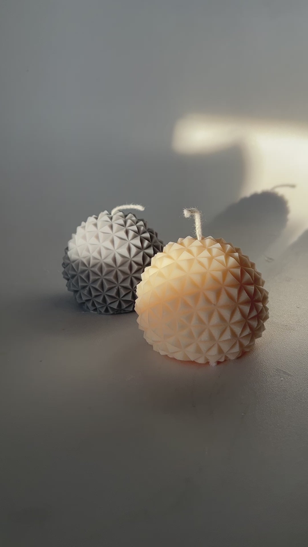 Geo Mini Ball Candles