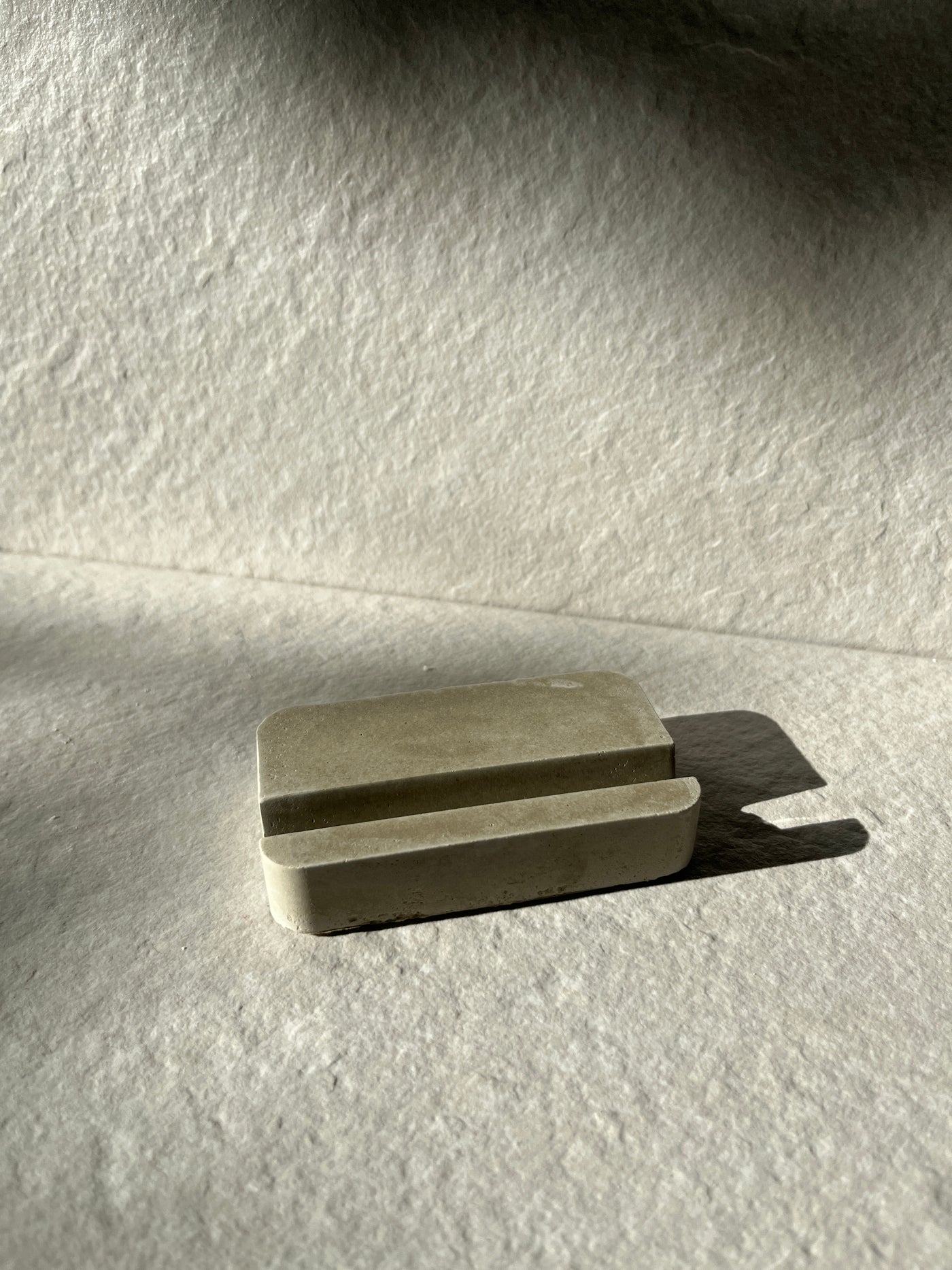 Concrete Business Card Holder