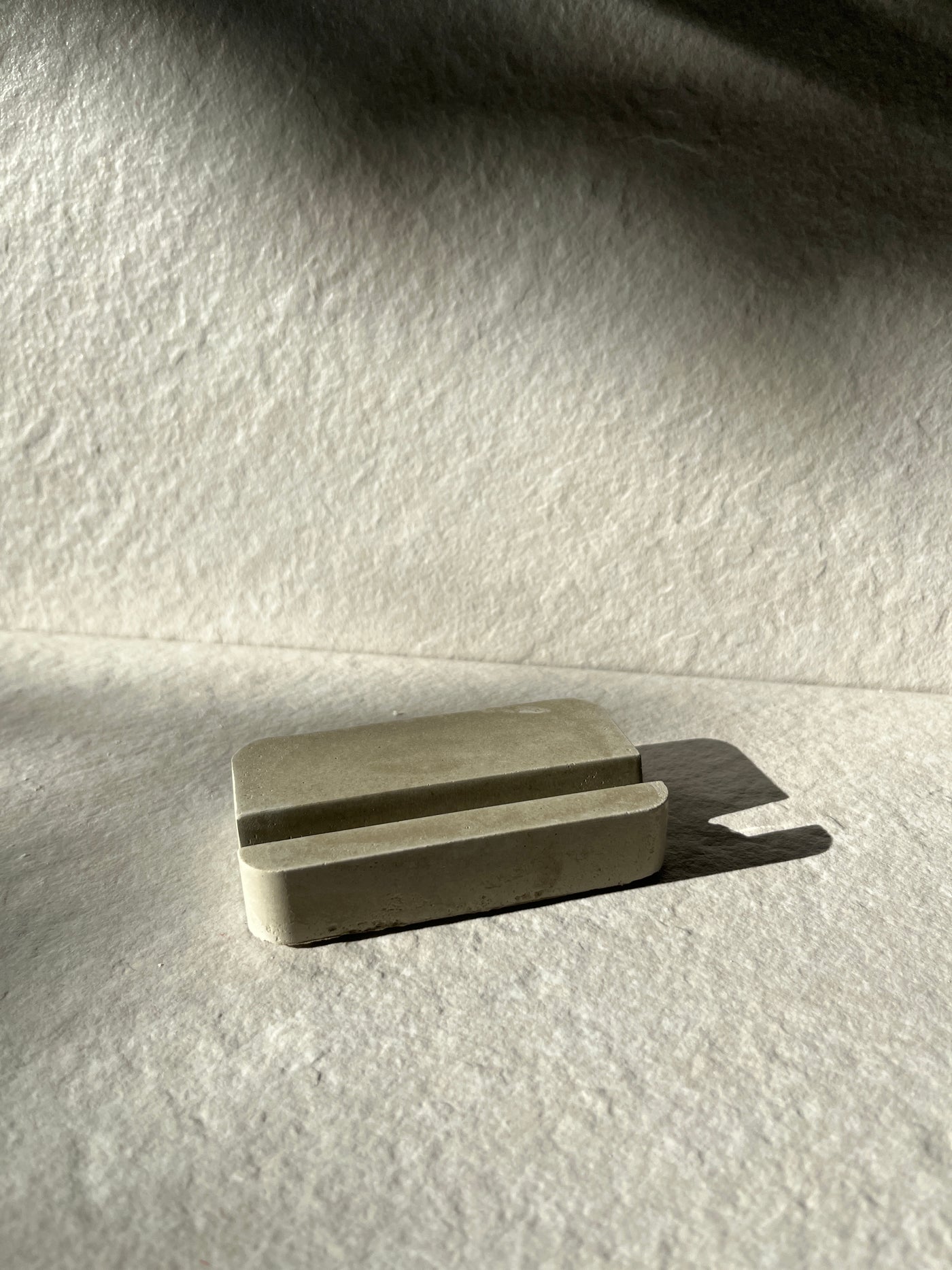 Concrete Business Card Holder