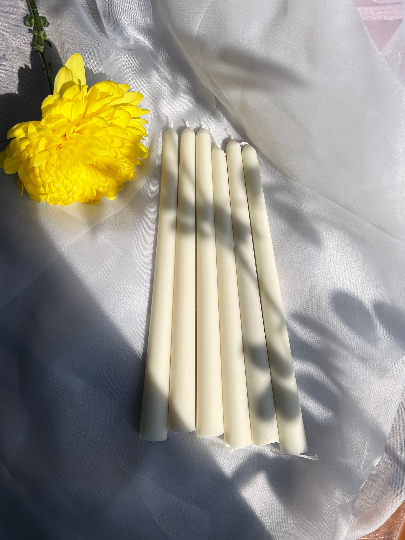 simple taper candles for your decor needs. made out of soy wax