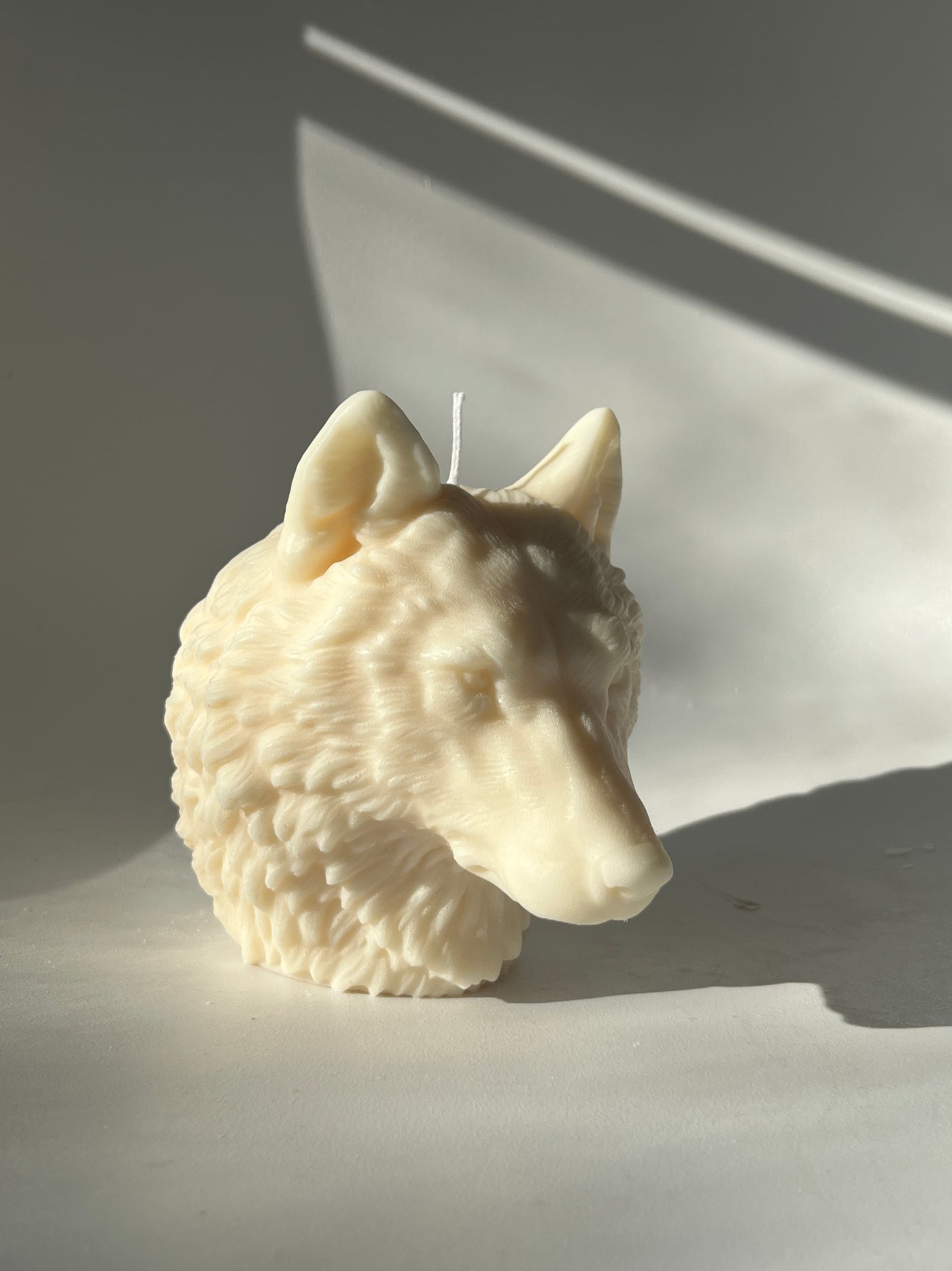 Wolf Head Candle | Decorative Wolf Candle