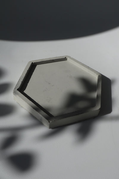 Hexagon Concrete Coaster