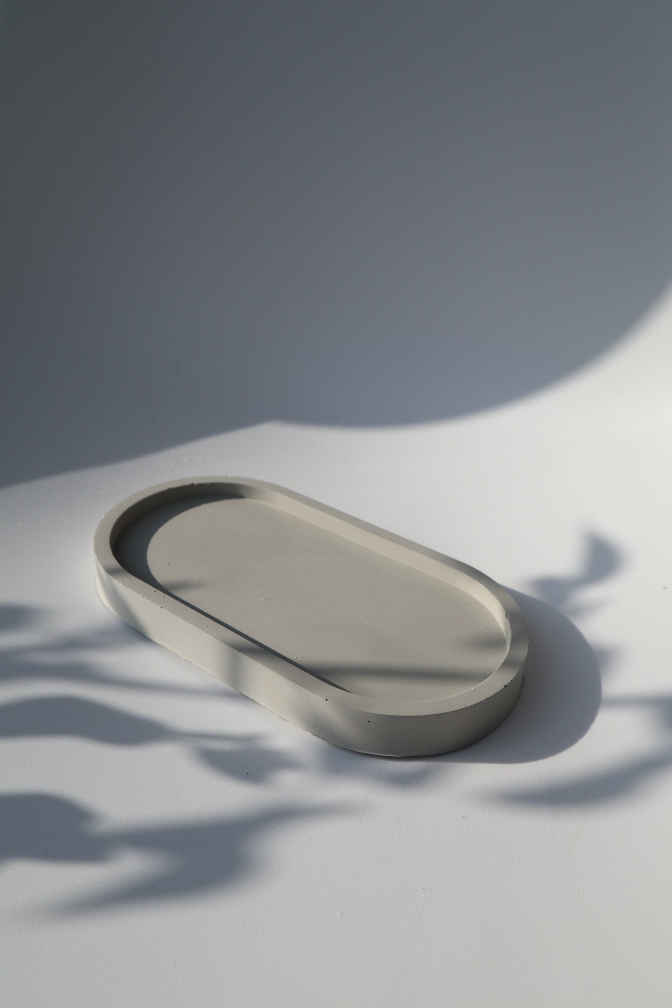 Oval Concrete Tray